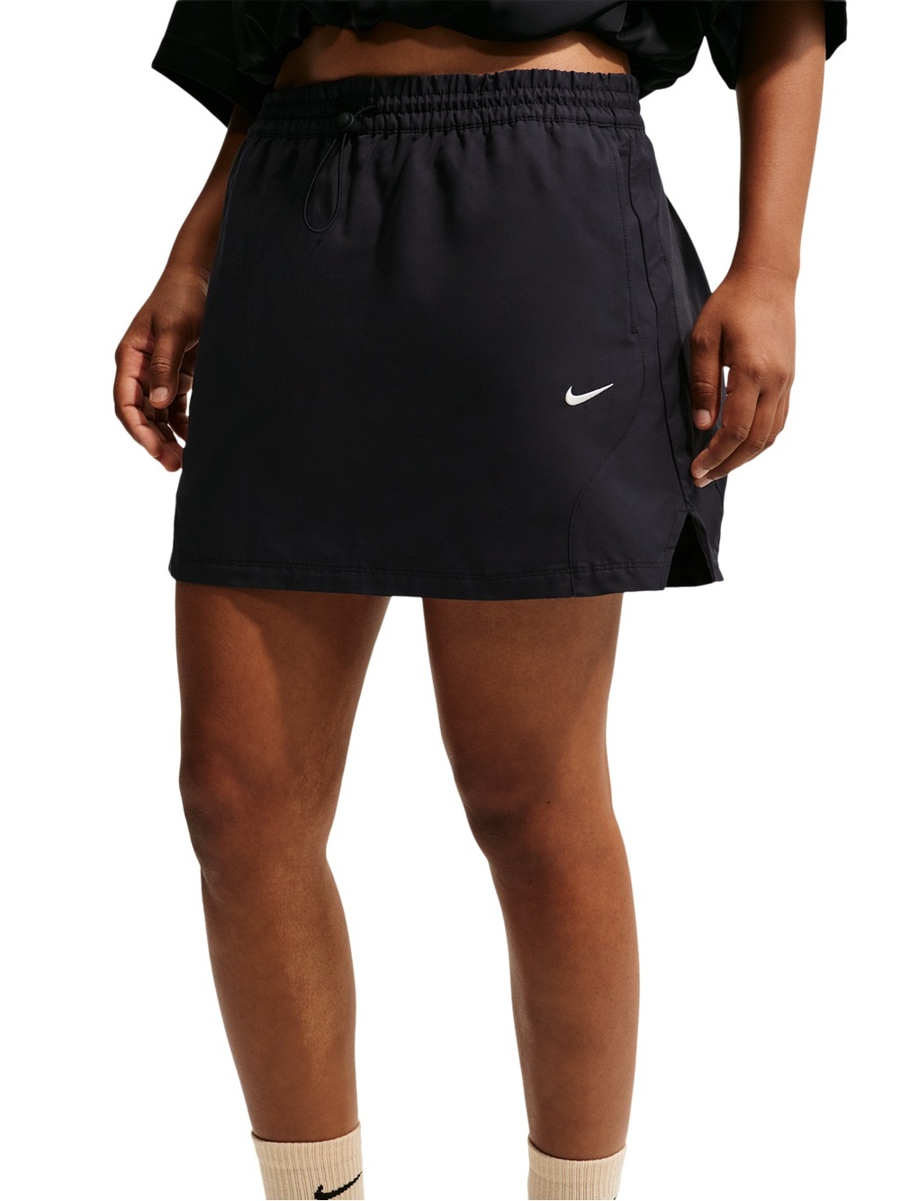 Nike Sportswear Women’s Skirt Black Standard Fit Pull On Athletic XL NWT